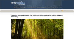 Desktop Screenshot of novapangaea.com